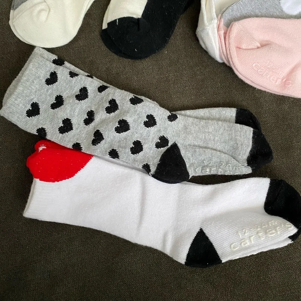 Carter's baby girl sock bundle